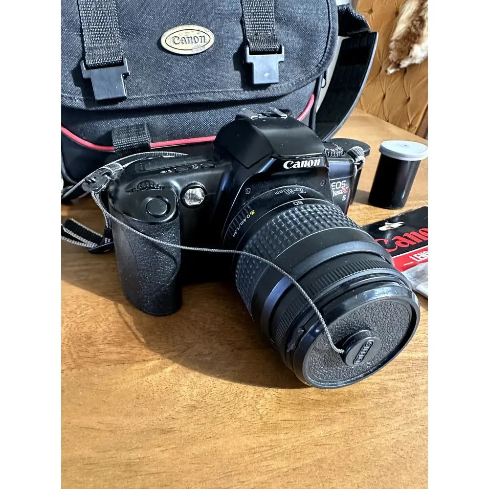 Canon EOS Rebel X S 35mm film camera Canon Zoom Lens EF 35-80mm